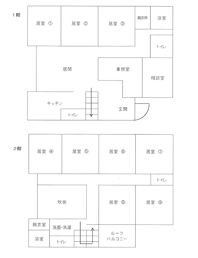 グループホーム司施設レイアウト